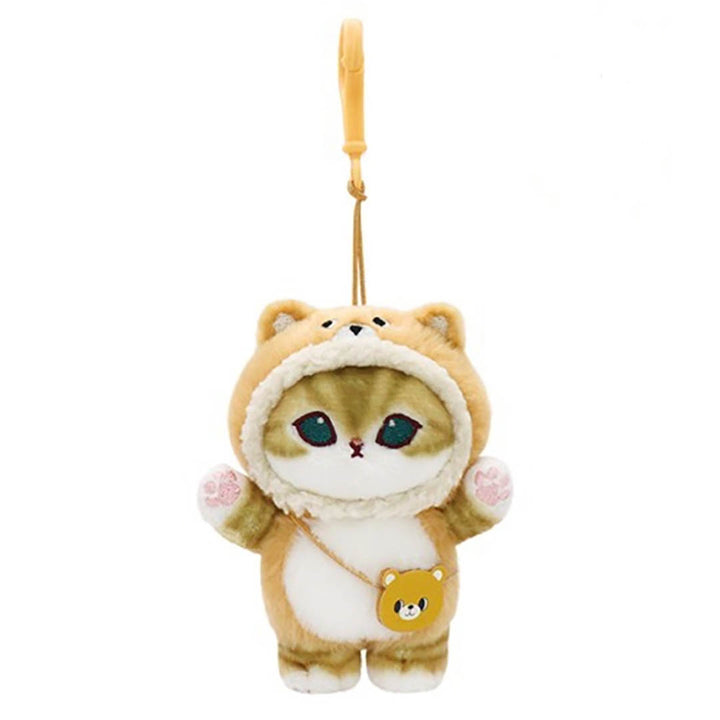 Limited! Mofusand Plush Keychain 9cm – Animal Costume Series