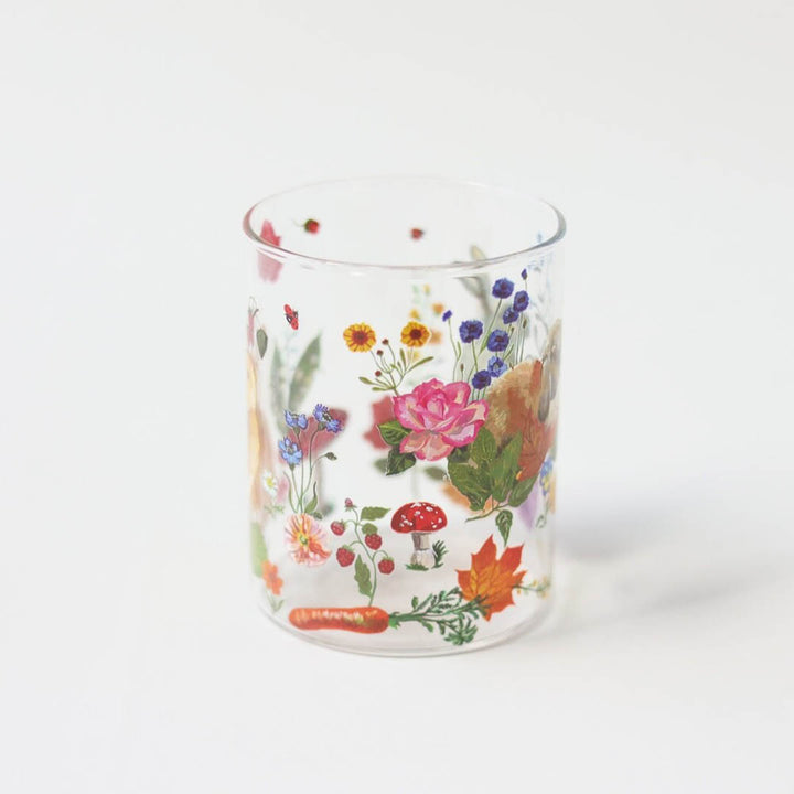 Nathalie Lete Glass Tumbler - Rabbits