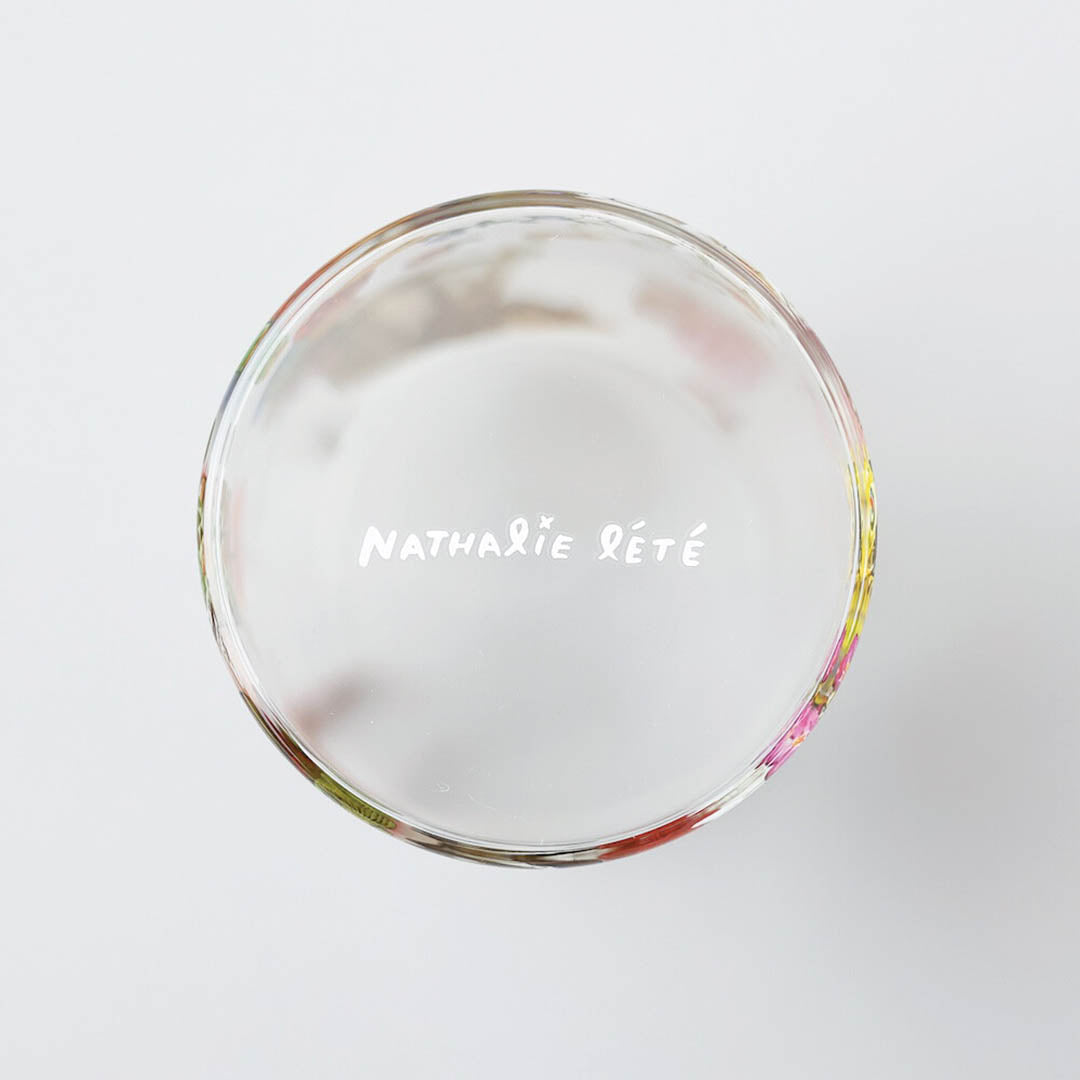 Nathalie Lete Glass Tumbler - Rabbits