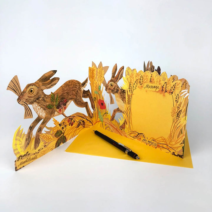 NEW Hares Collage Card