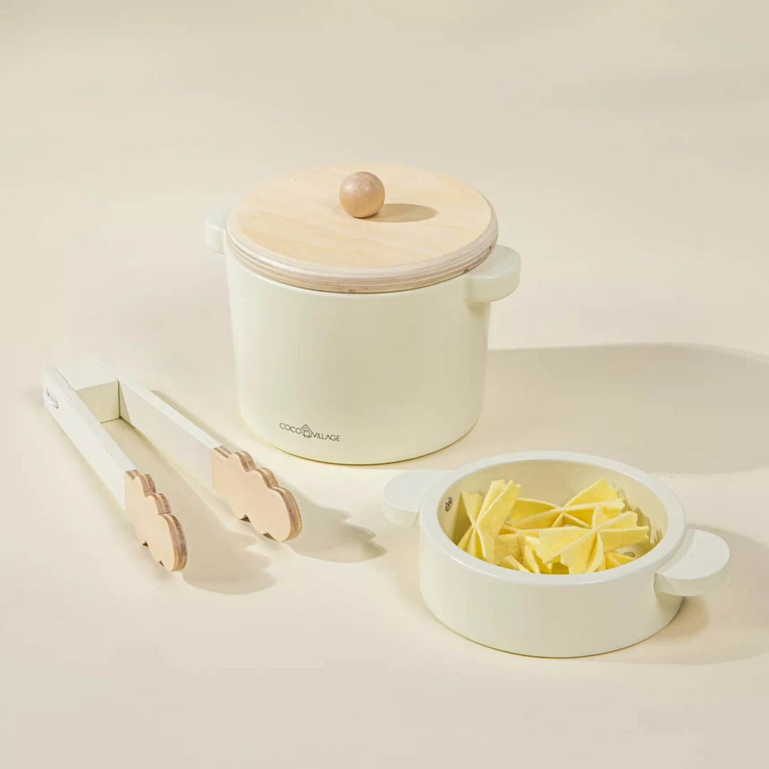 Wooden Pasta Playset