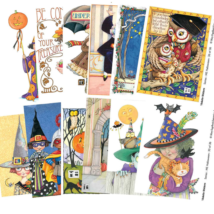 Mary Engelbreit® Halloween Trick-or-Treater Sticker Tin