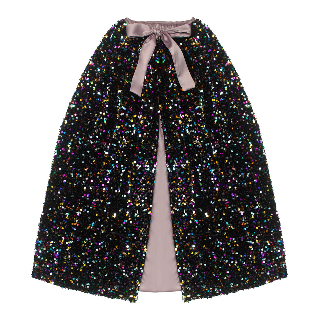 Rainbow Dazzle Sequin Cape