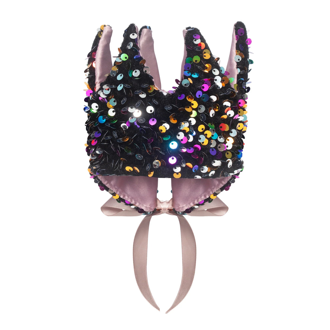 Rainbow Dazzle Sequin Crown