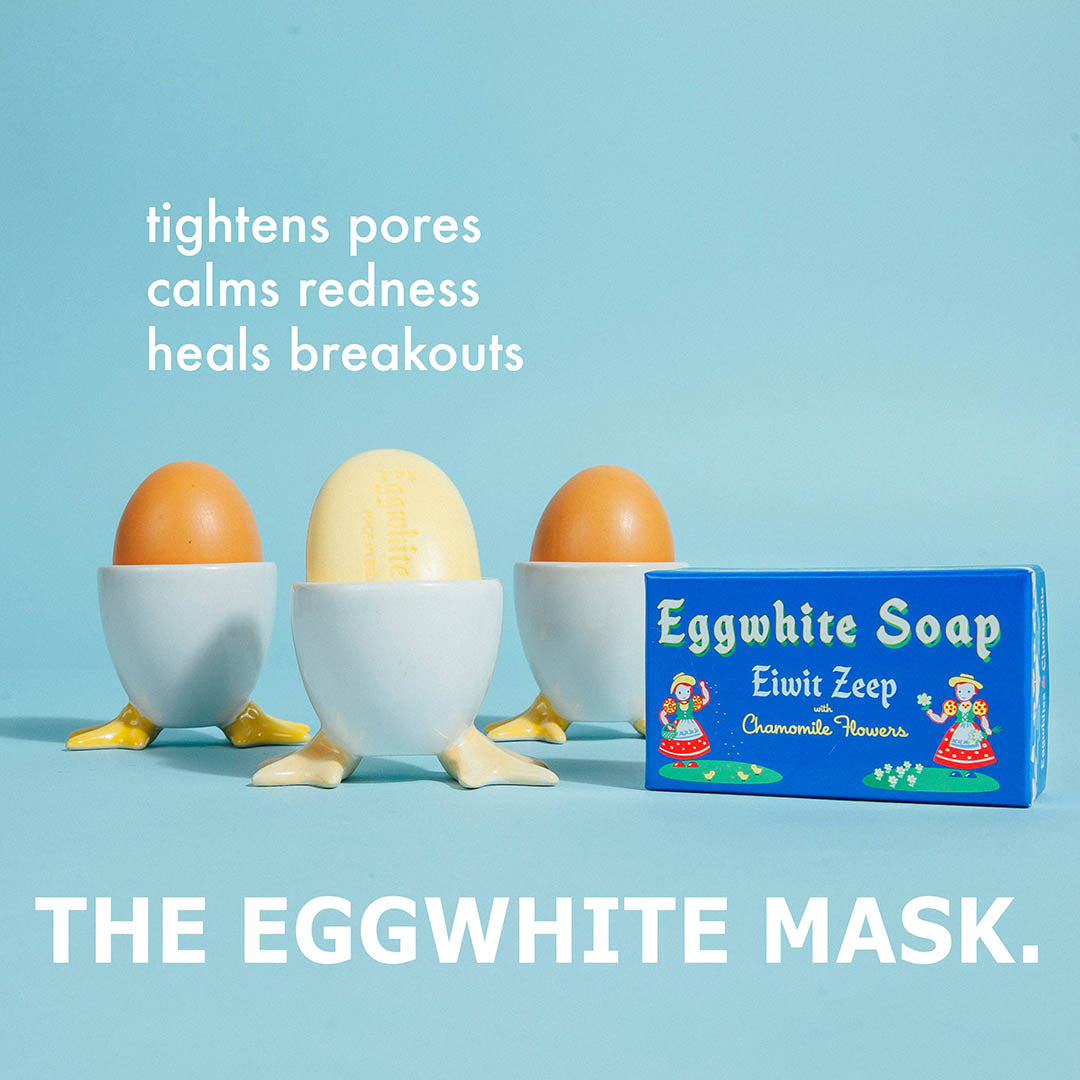 NEW Eggwhite and Chamomile Facial Soap: 2.25 oz.