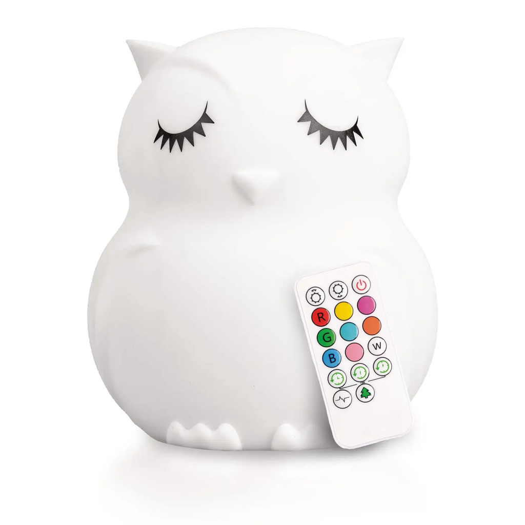 Lumi Pets LED Night Light with Remote- Owl