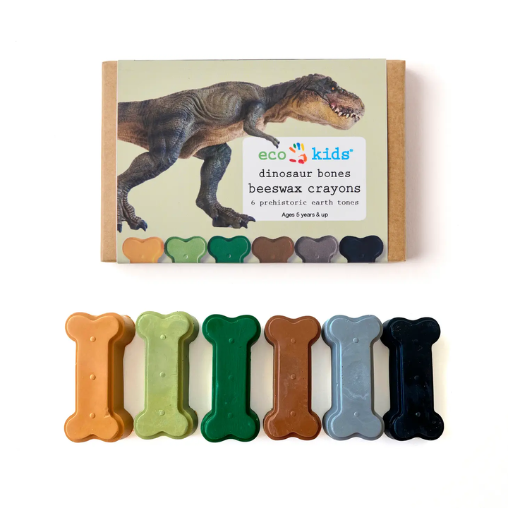 NEW Beeswax Crayons - Dinosaur Bone