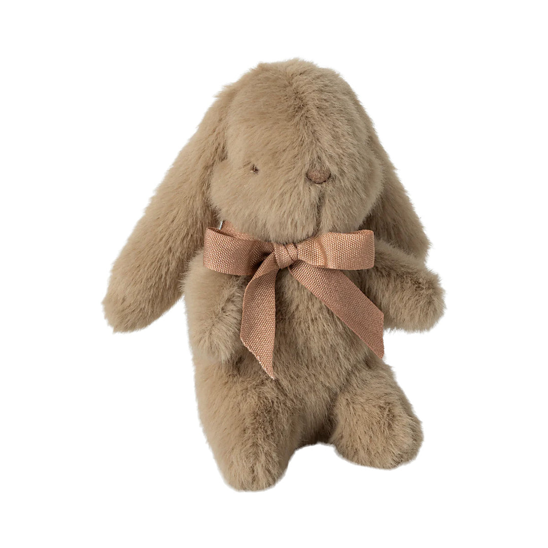 Mini Bunny Plush - Dusty brown