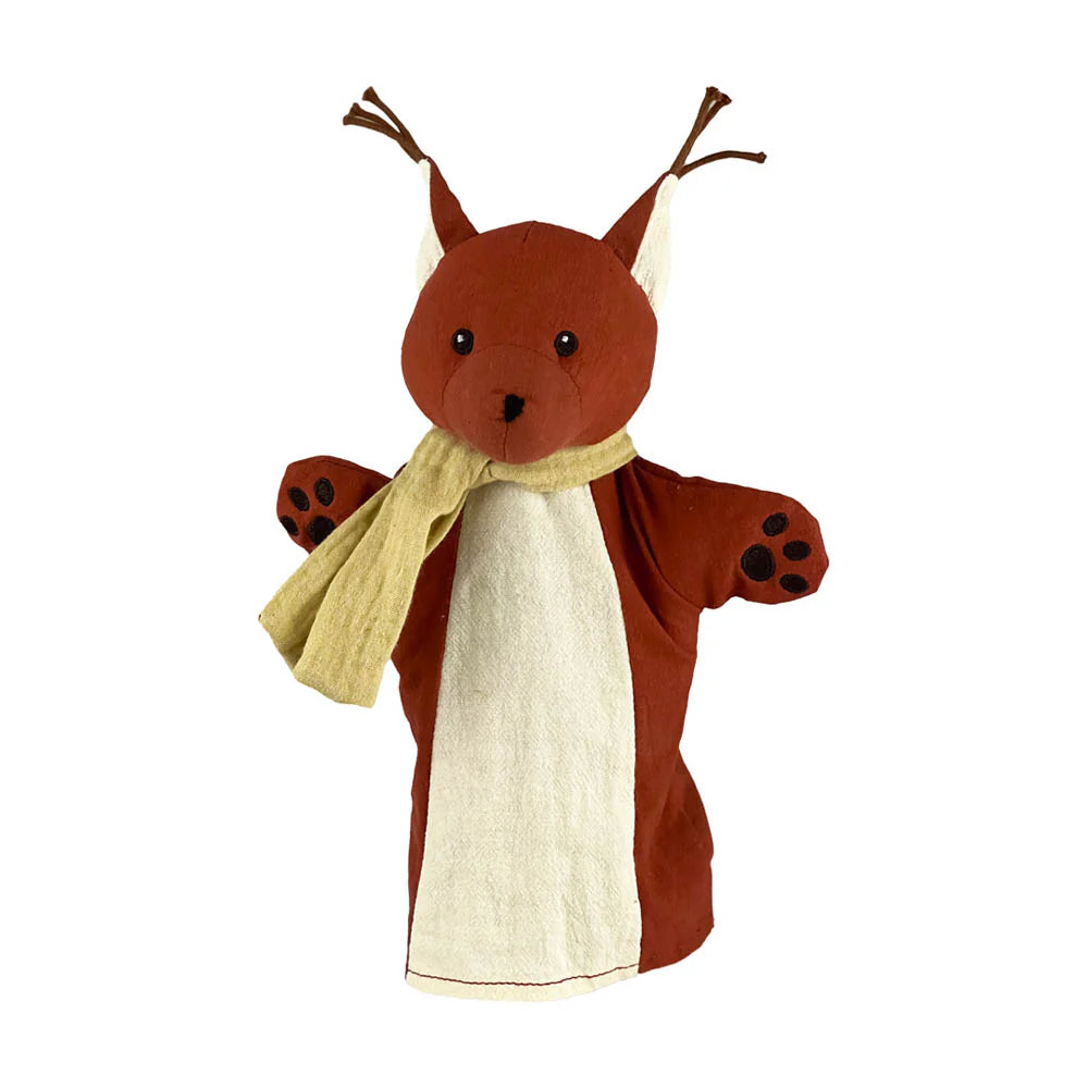 French Squirrel Hand Puppet