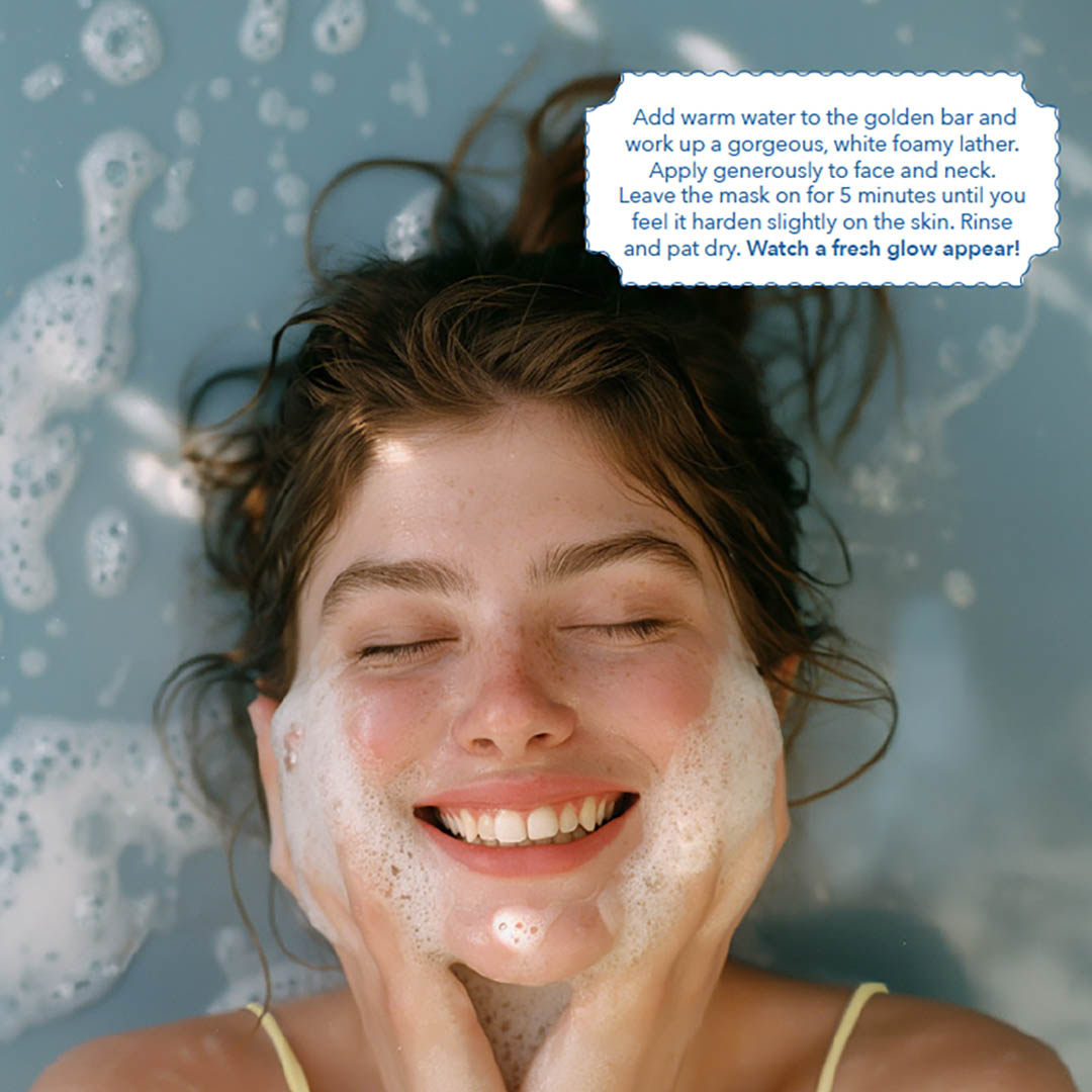 NEW Eggwhite and Chamomile Facial Soap: 2.25 oz.