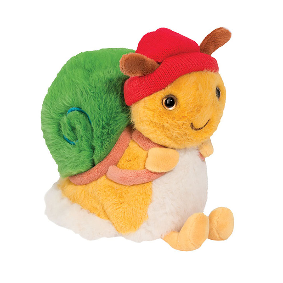 NEW Brandon Backpacker Snail Plush Toy