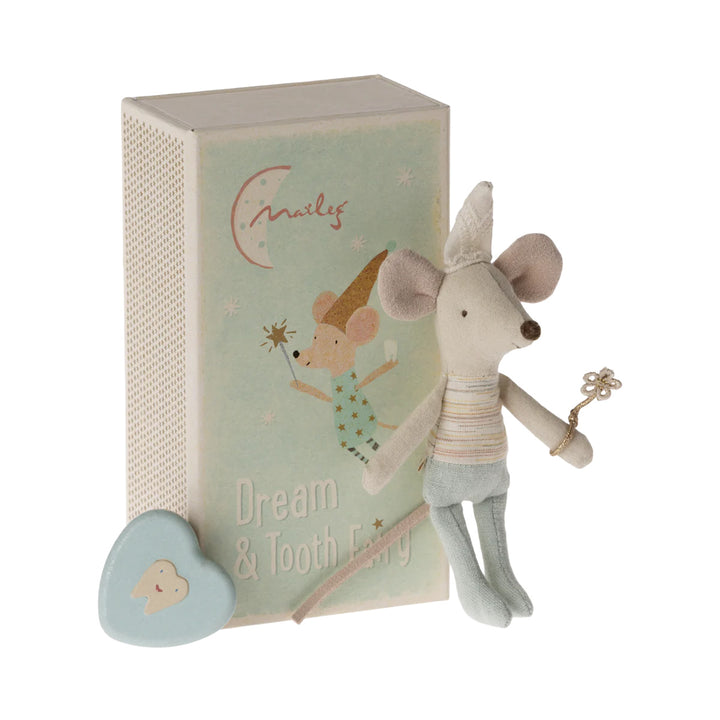 Tooth Fairy Mouse, LIttle Brother in Match Box