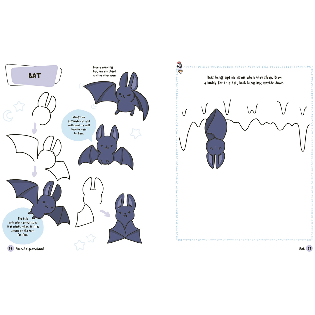 NEW How To Draw Cute Animals Book