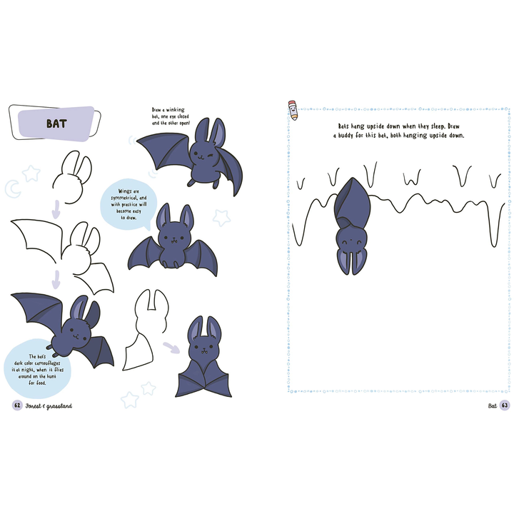 NEW How To Draw Cute Animals Book