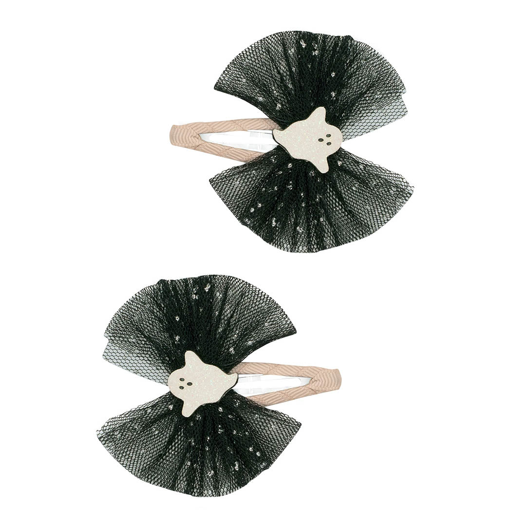 NEW Ghoulish Ghost Tulle Clips