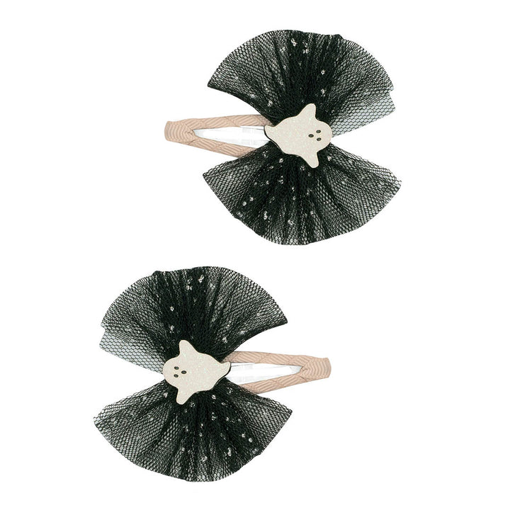 NEW Ghoulish Ghost Tulle Clips
