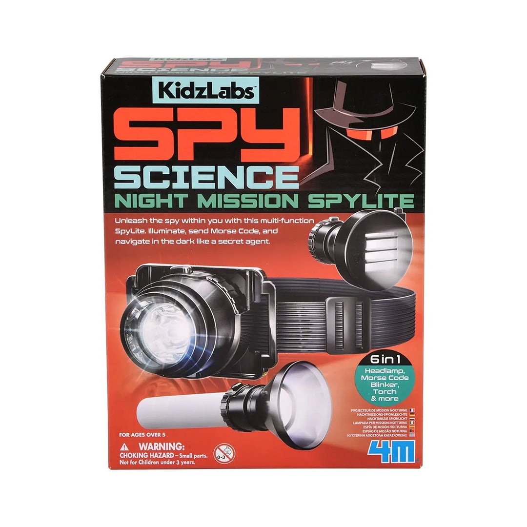 Kidzlabs Spy Science Night Mission Spylite