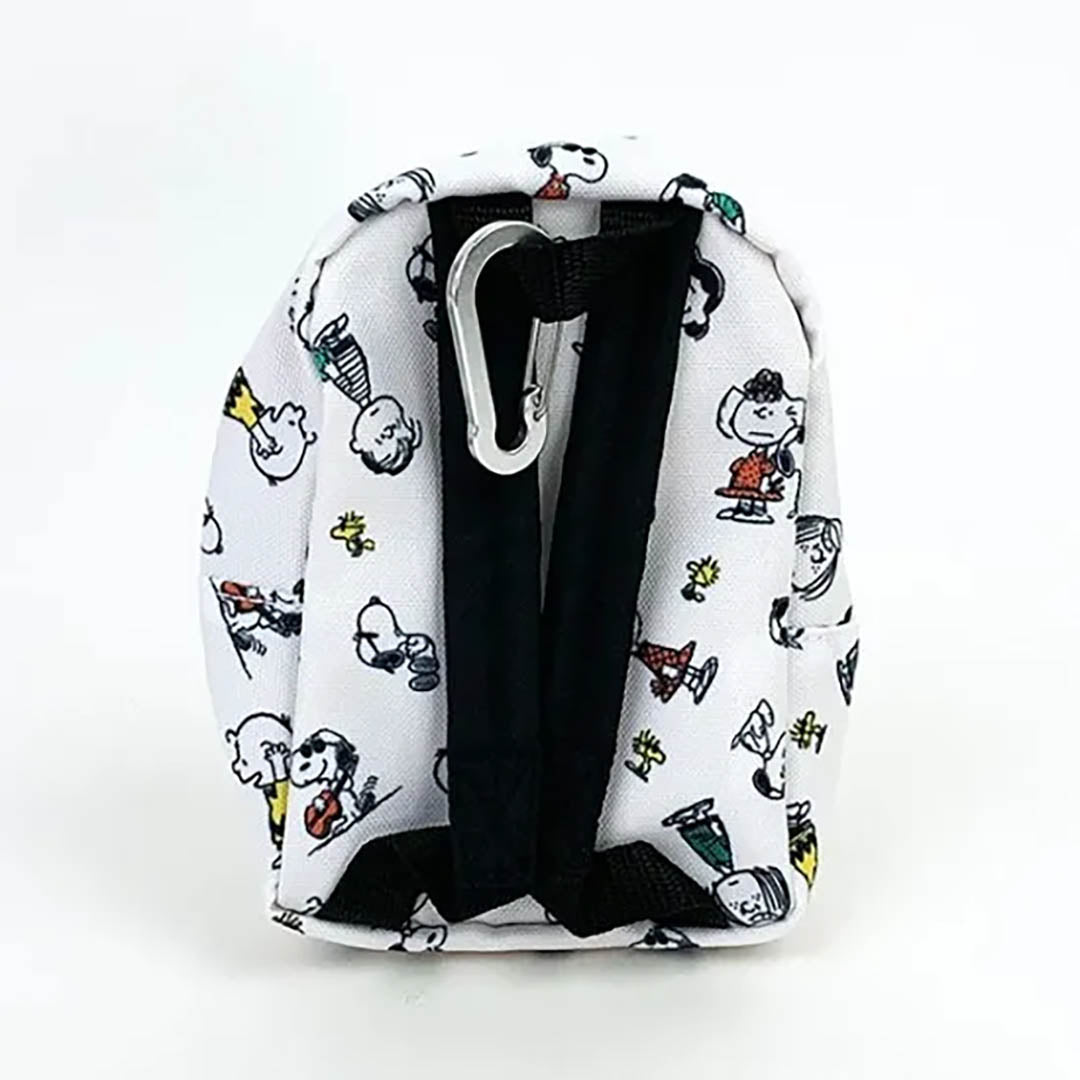 NEW Peanuts Snoopy Outdoor Products Mini Backpack Pen Case - Friends