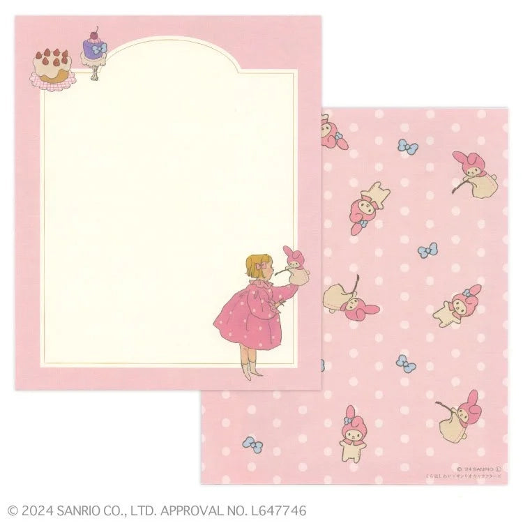 Kurahashi Rei x  Hello Kitty Letter Set- #1