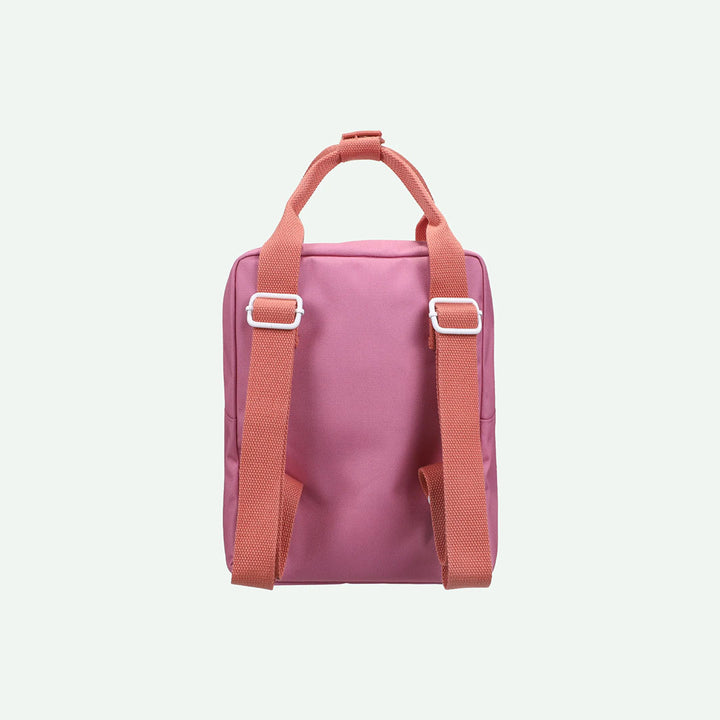 Small Backpack Bag - Envelope - Rosebay Pink