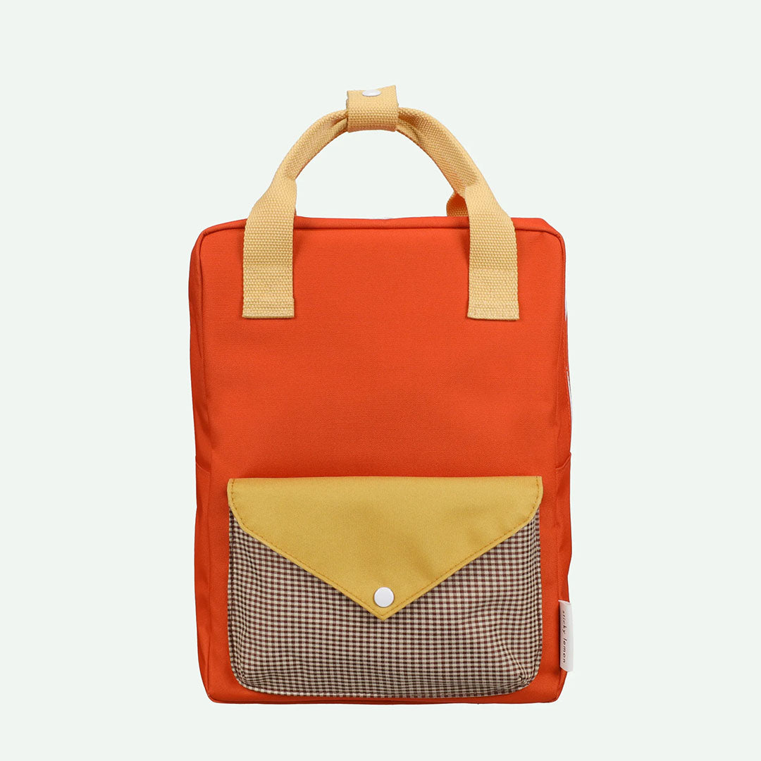 Medium Backpack Bag - Envelope - Campfire Orange