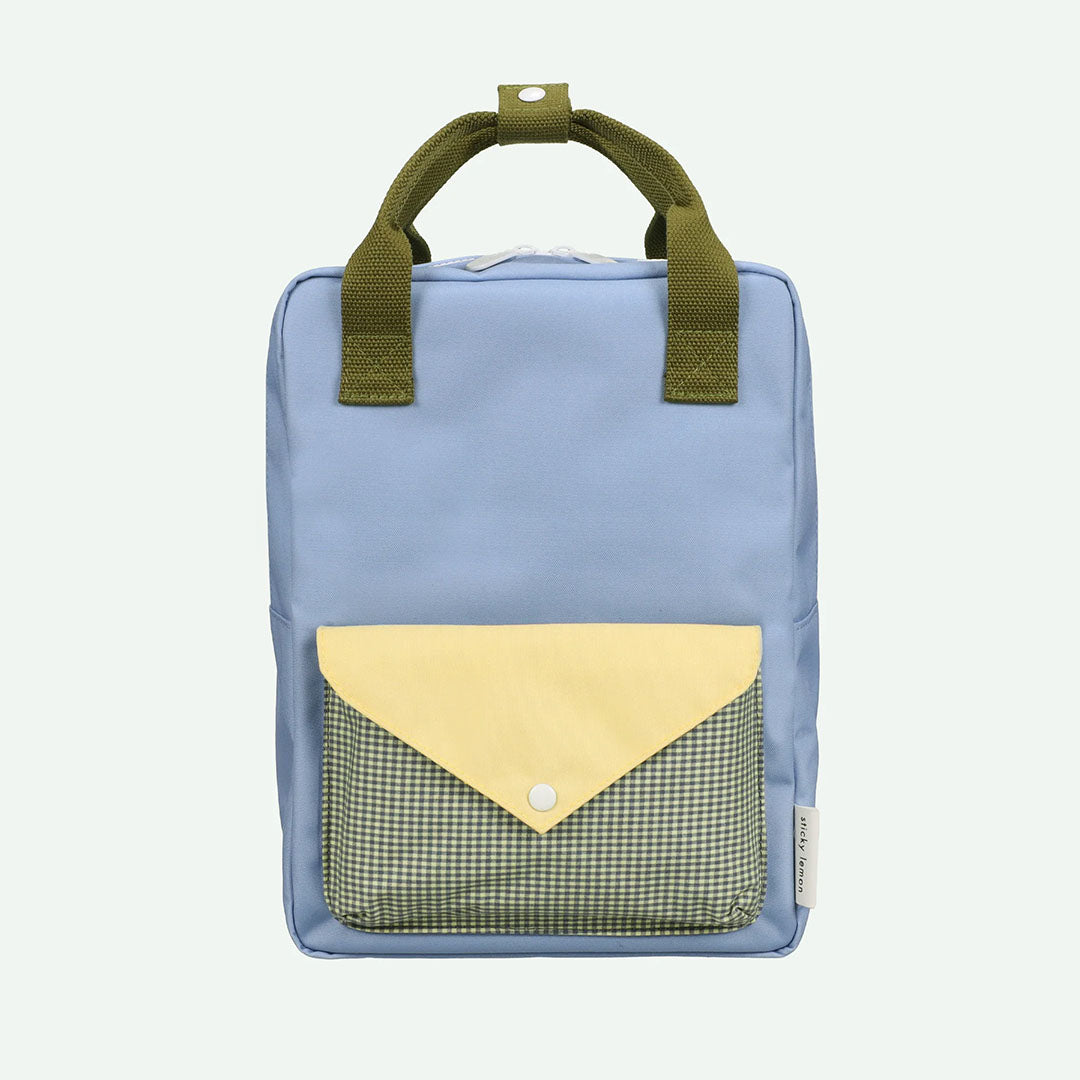 Medium Backpack Bag - Envelope - Cloud Blue