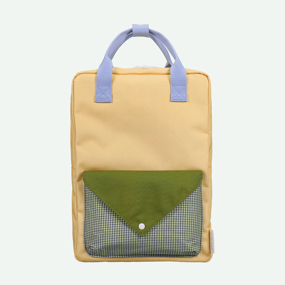 Large Backpack Bag - Envelope - Twiggy Beige