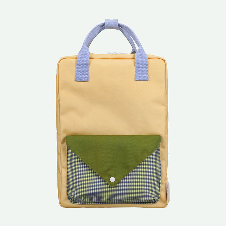 Large Backpack Bag - Envelope - Twiggy Beige