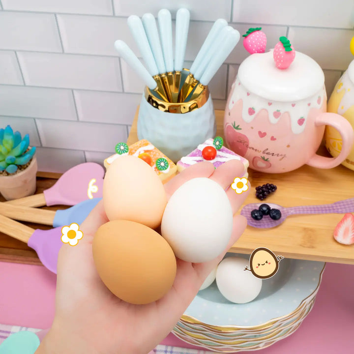 Fresh Squishy Eggs Sensory Toys