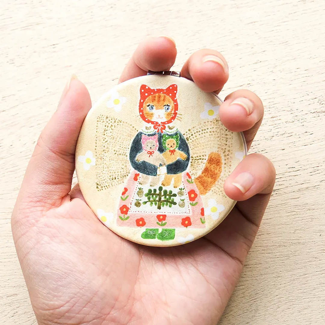 NEW Aiko Fukawa Stationery: Fairies Compact Mirror