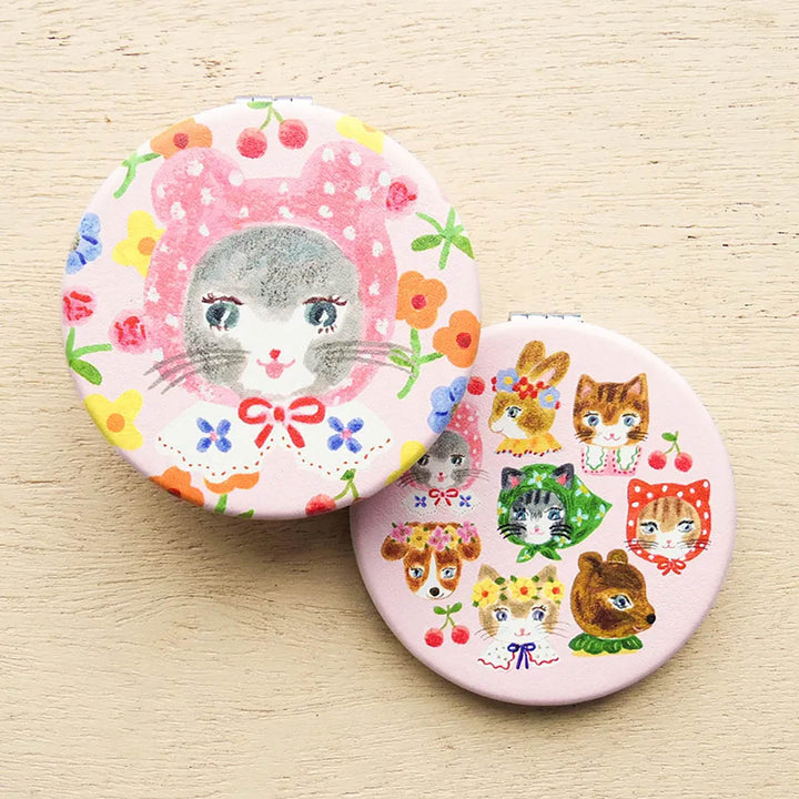 NEW Aiko Fukawa Stationery: Niko Niko Compact Mirror