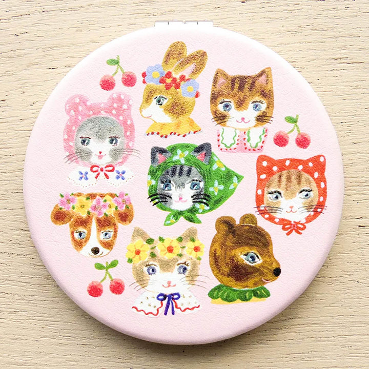 NEW Aiko Fukawa Stationery: Niko Niko Compact Mirror
