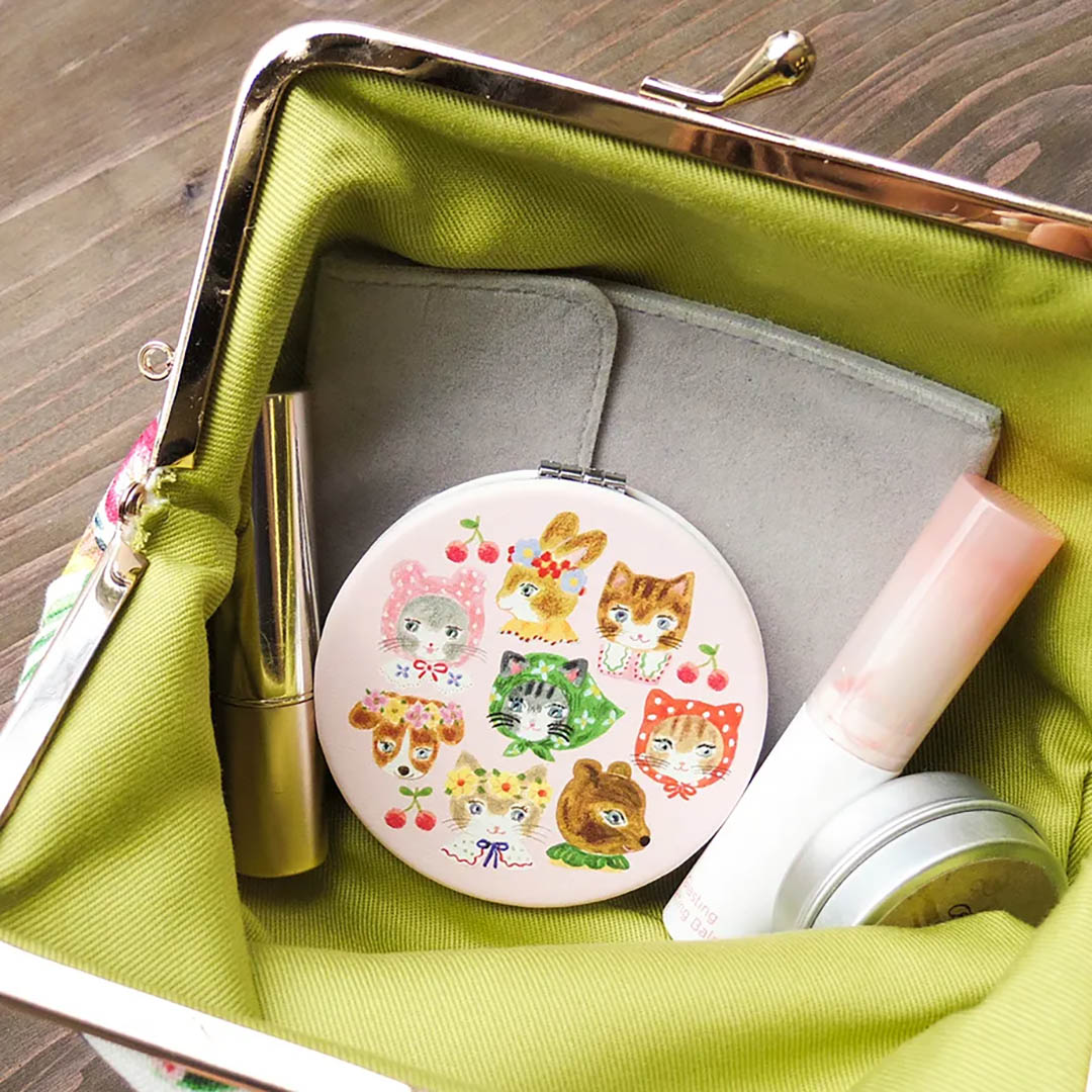 NEW Aiko Fukawa Stationery: Niko Niko Compact Mirror