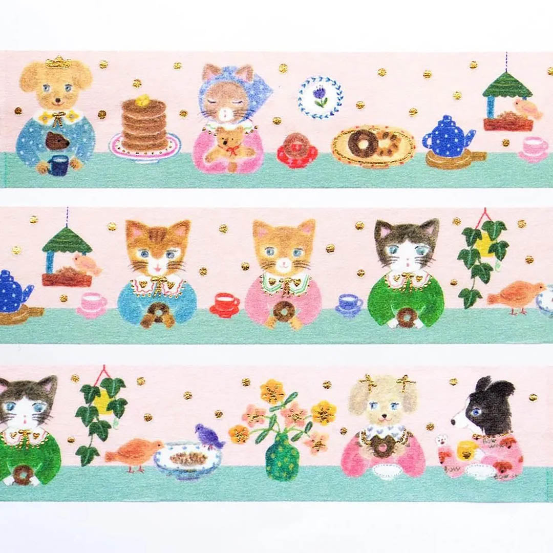NEW Aiko Fukawa Stationery - Snack Time Washi Tape