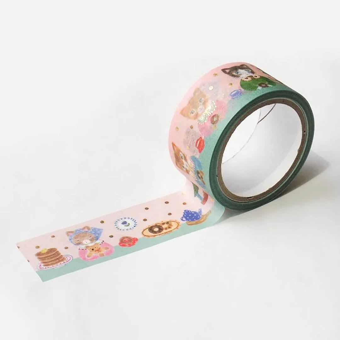 NEW Aiko Fukawa Stationery - Snack Time Washi Tape