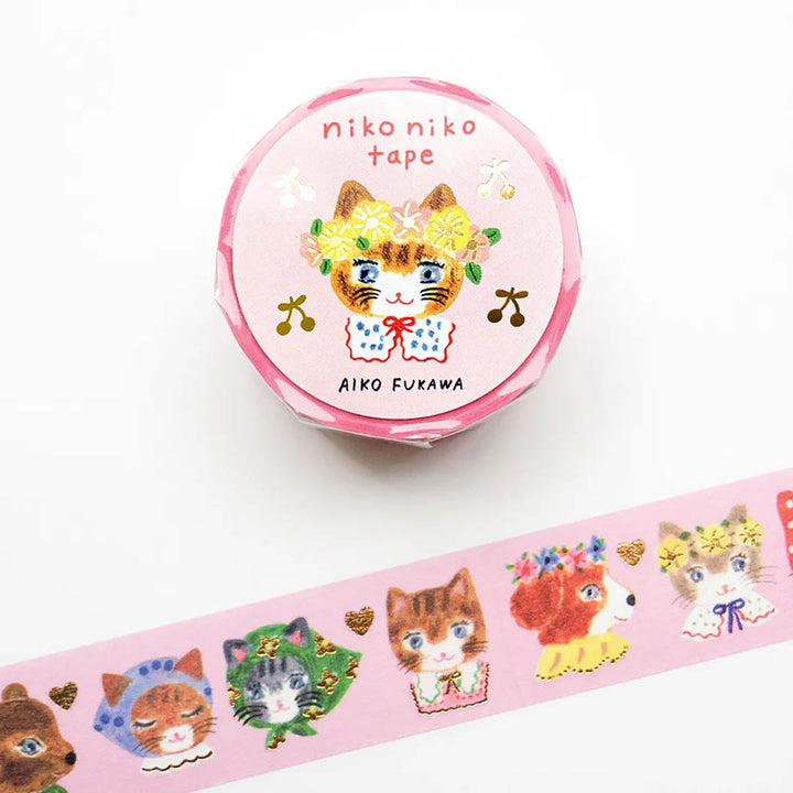 NEW Aiko Fukawa Stationery - Niko Niko Washi Tape
