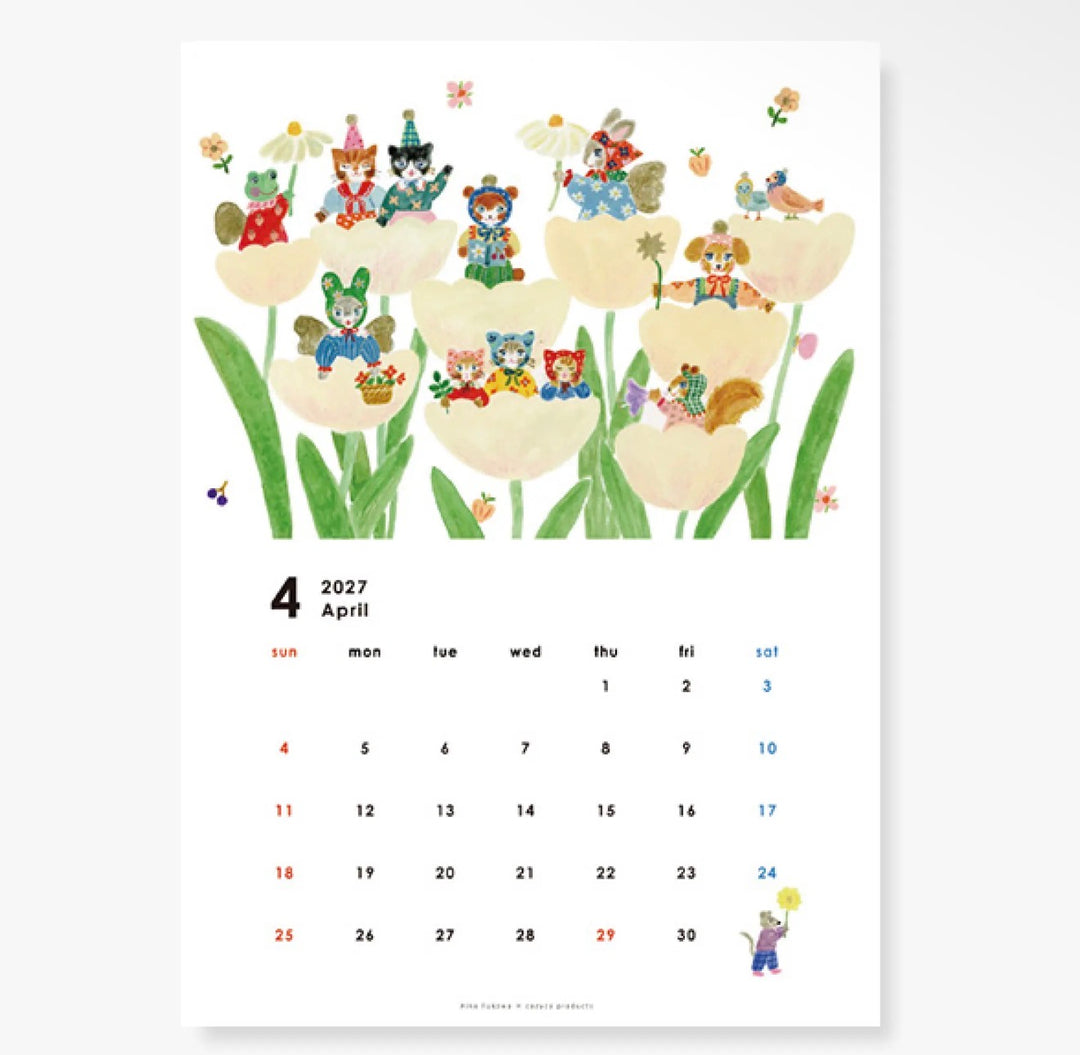 Aiko Fukawa 2027 Calendar