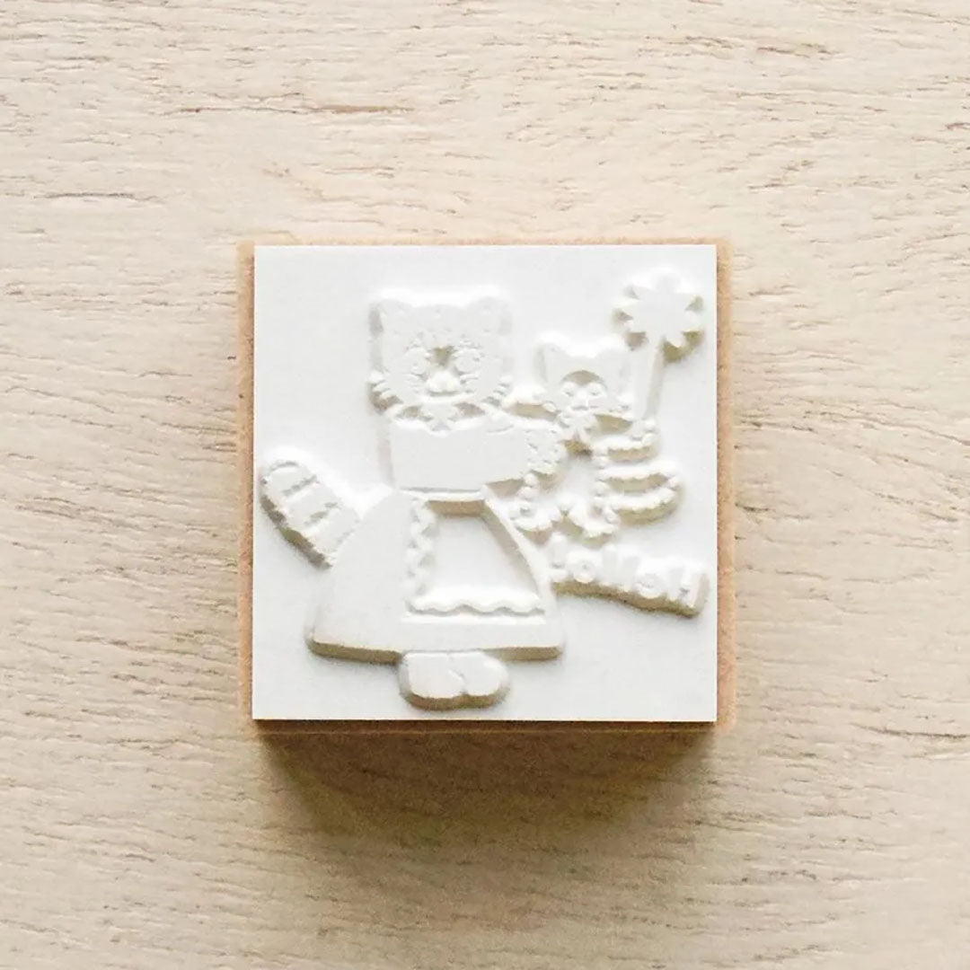 Aiko Fukawa Rubber Stamp - Hello