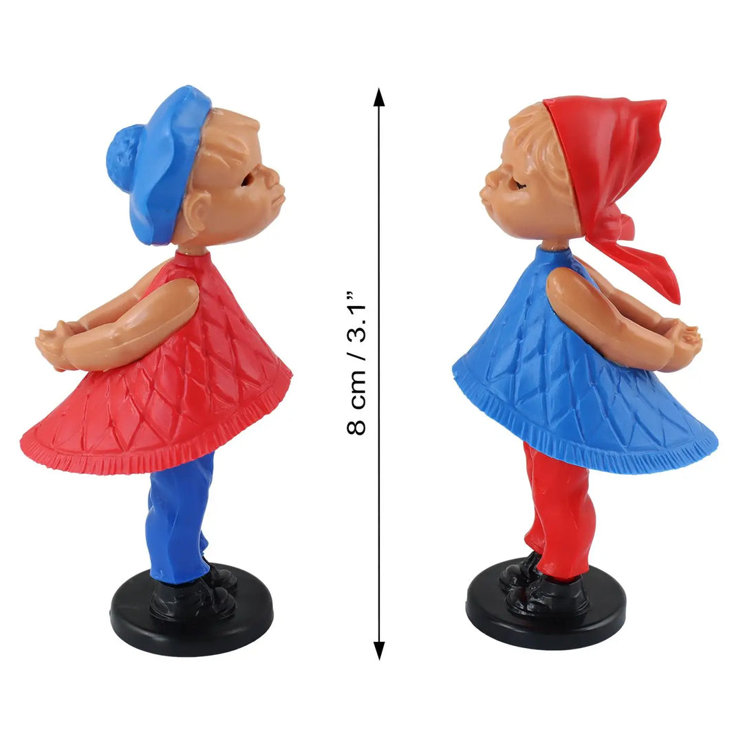 Retro Classic Magnetic Kissing Dolls Kissing Pair