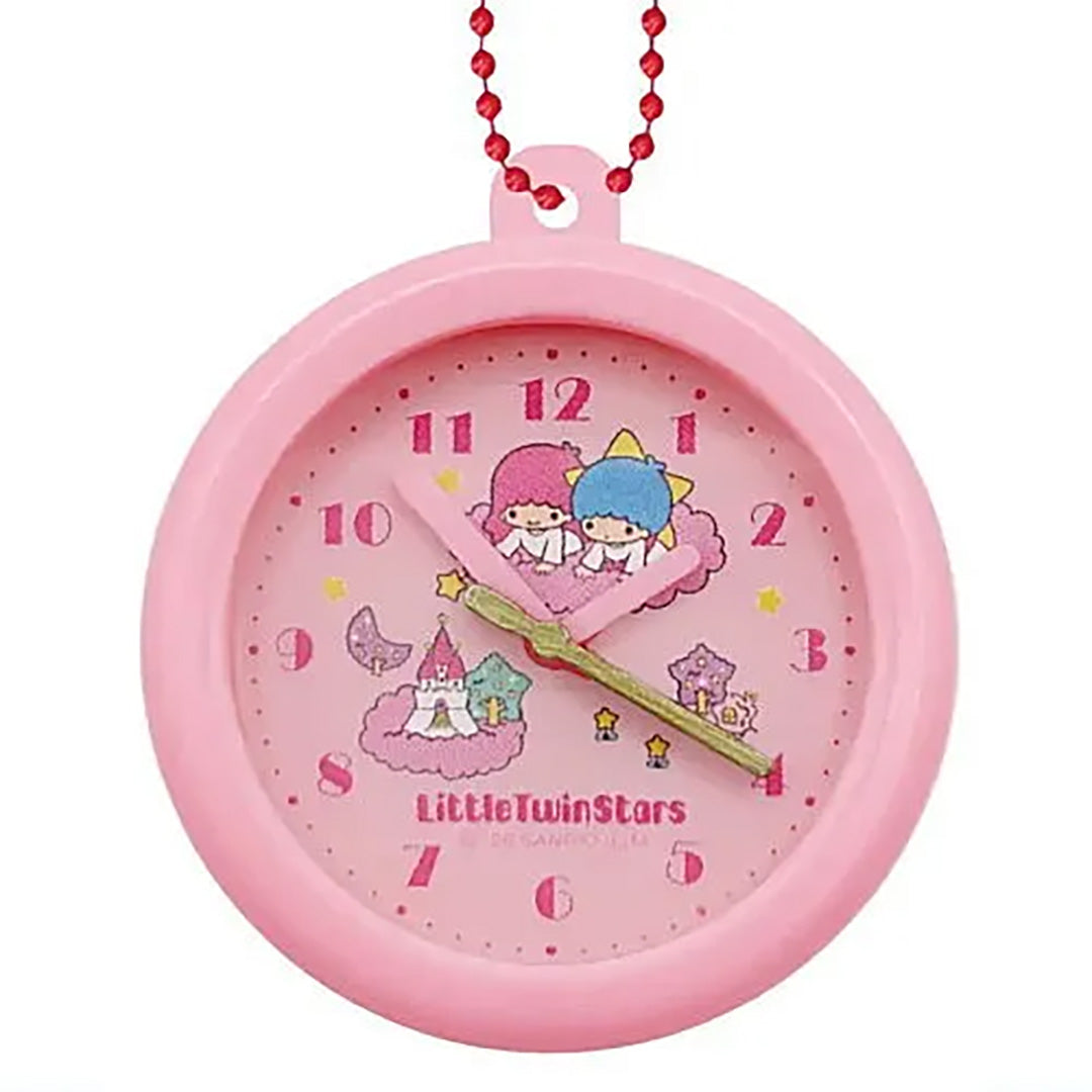 Japanese Blind Capsule - Sanrio Characters Retro Wall Clock Clip Keychain