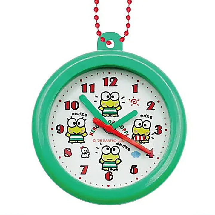 Japanese Blind Capsule - Sanrio Characters Retro Wall Clock Clip Keychain