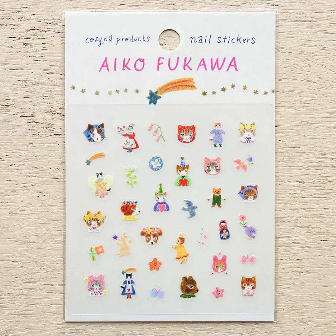 Aiko Fukawa Nail Stickers