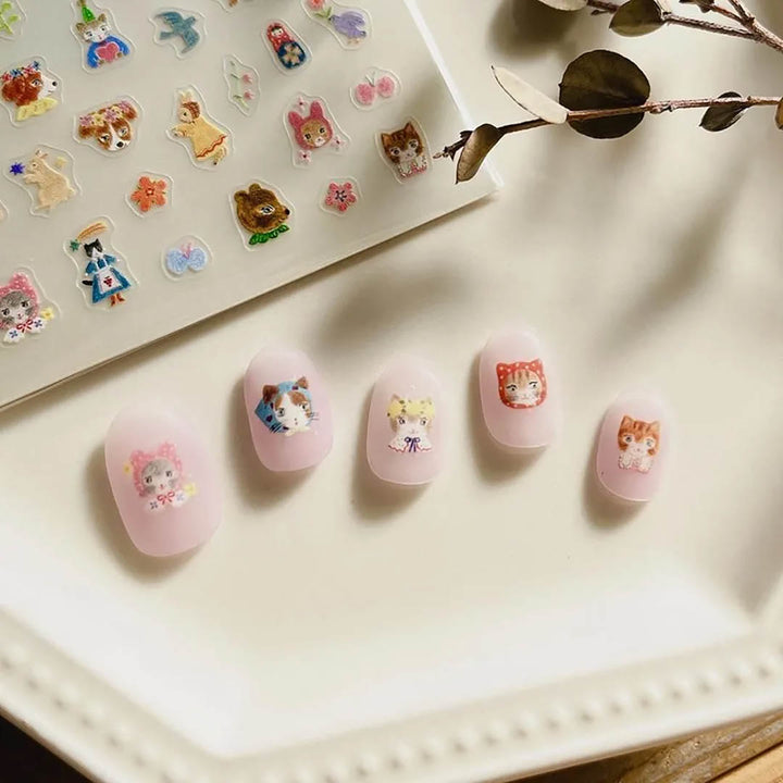 Aiko Fukawa Nail Stickers