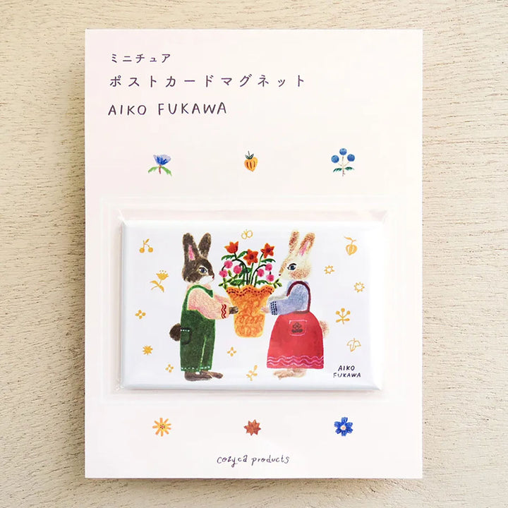 Aiko Fukawa Magnet - Festival Bunnies