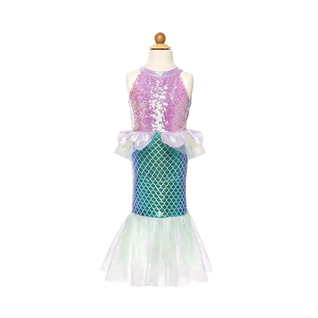 NEW Misty Mermaid Dress - Pink/Blue