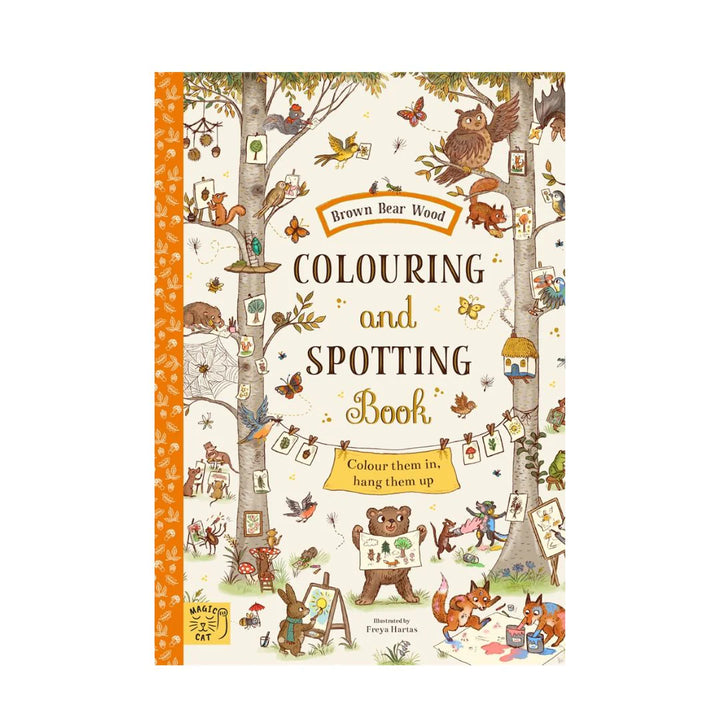 Brown Bear Wood: Coloring and Spotting Book