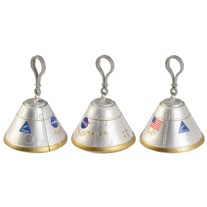 Orion Space Capsule Foam Squeeze Toy W/Backpack Clip