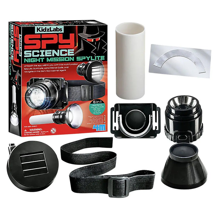 Kidzlabs Spy Science Night Mission Spylite