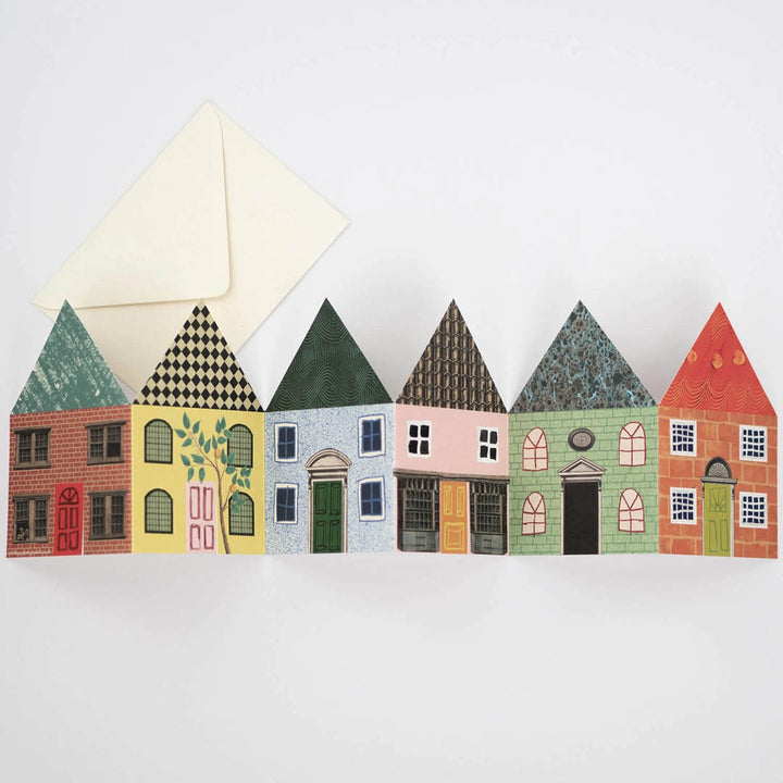 Greeting Card - House Concertina