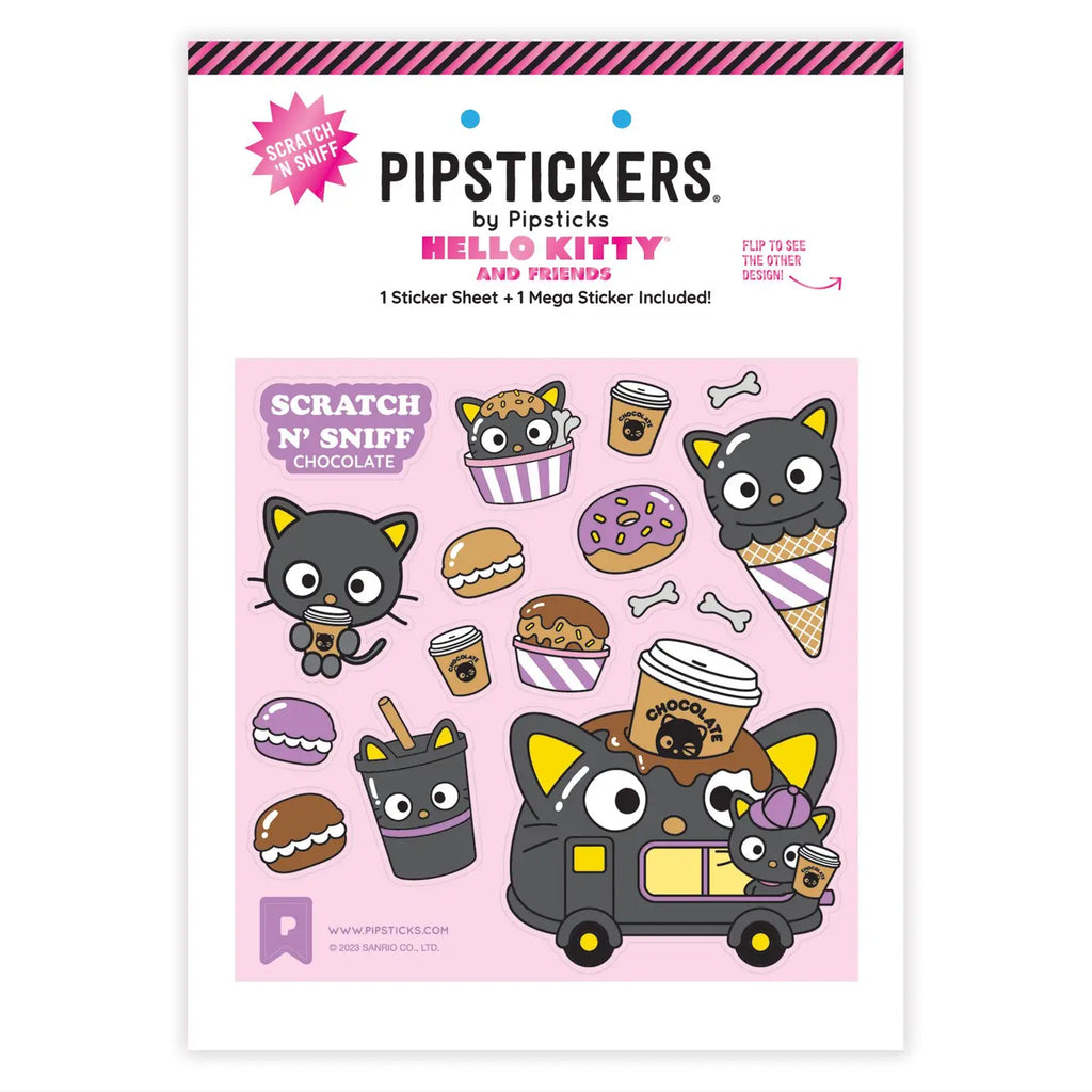 Chococat Chocolate Chariot Scratch 'n Sniff (2ct) Stickers